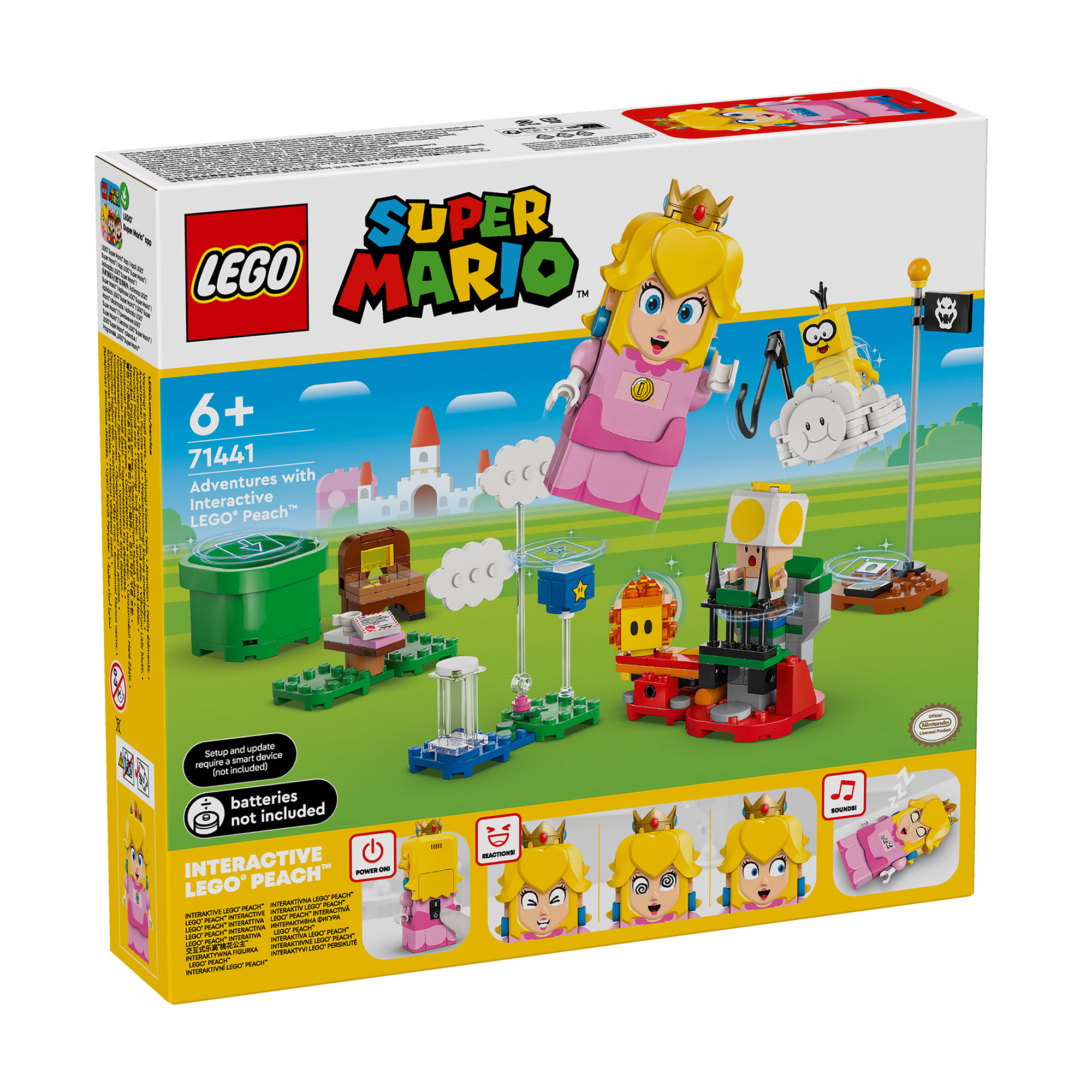 Конструктор LEGO Super Mario Пригоди з інтерактивною LEGO Піч, 208 деталей, від 6 років (71441)